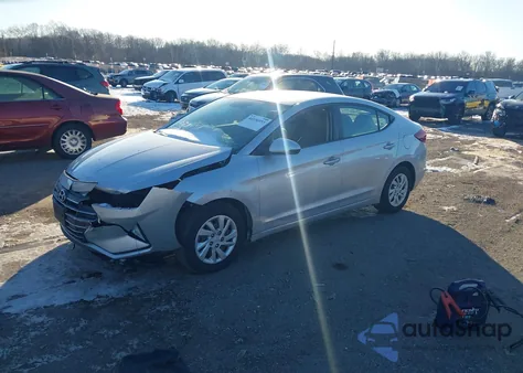 2019 Hyundai Elantra Se z USA, uszkodzony, nr VIN 5NPD74LF4KH489559